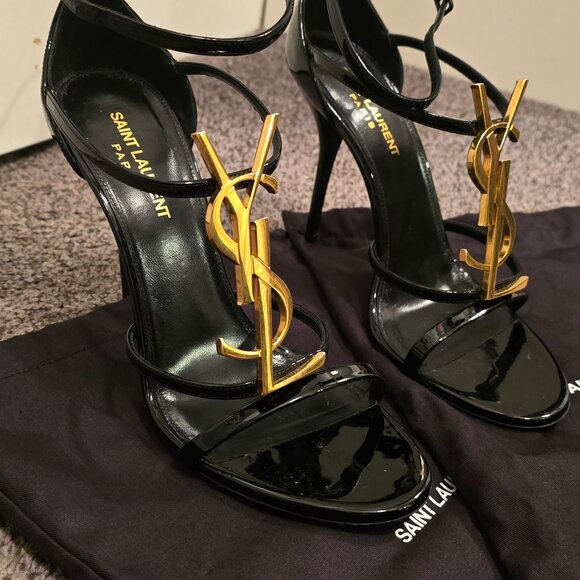 Worn Once Authentic YSL Cassandra Saint Laurent 100 Heels size 39 - Picture 7 of 9